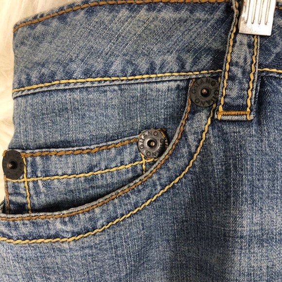 Vtg 1980s-90s Gitano Plus sz Maxi Skirt Denim Modest Church Spandex 22W - Picture 7 of 9